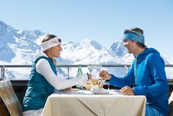 Einkehr im Skigebiet Lech (©Michael Reusse)