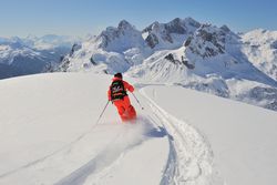 Lech Zürs Skifahren Skifahren Lech Zürs (©Sepp Mallaun)