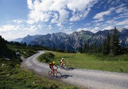 Mountainbiken Lech Zürs Radtour am Arlberg (©Wolfgang Ehn)