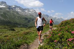Laufen in Lech Laufen in Lech (©TVB St. Anton)